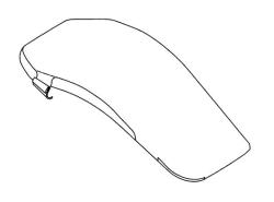 Poah na kreslo Stern Weber - transparent